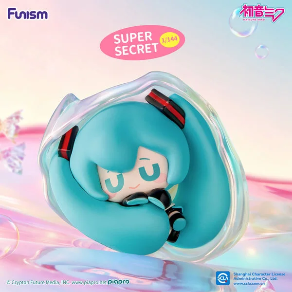 HATSUNE MIKU - Dopamine Qface Blind Box - 1 Unidade (3 Figuras)